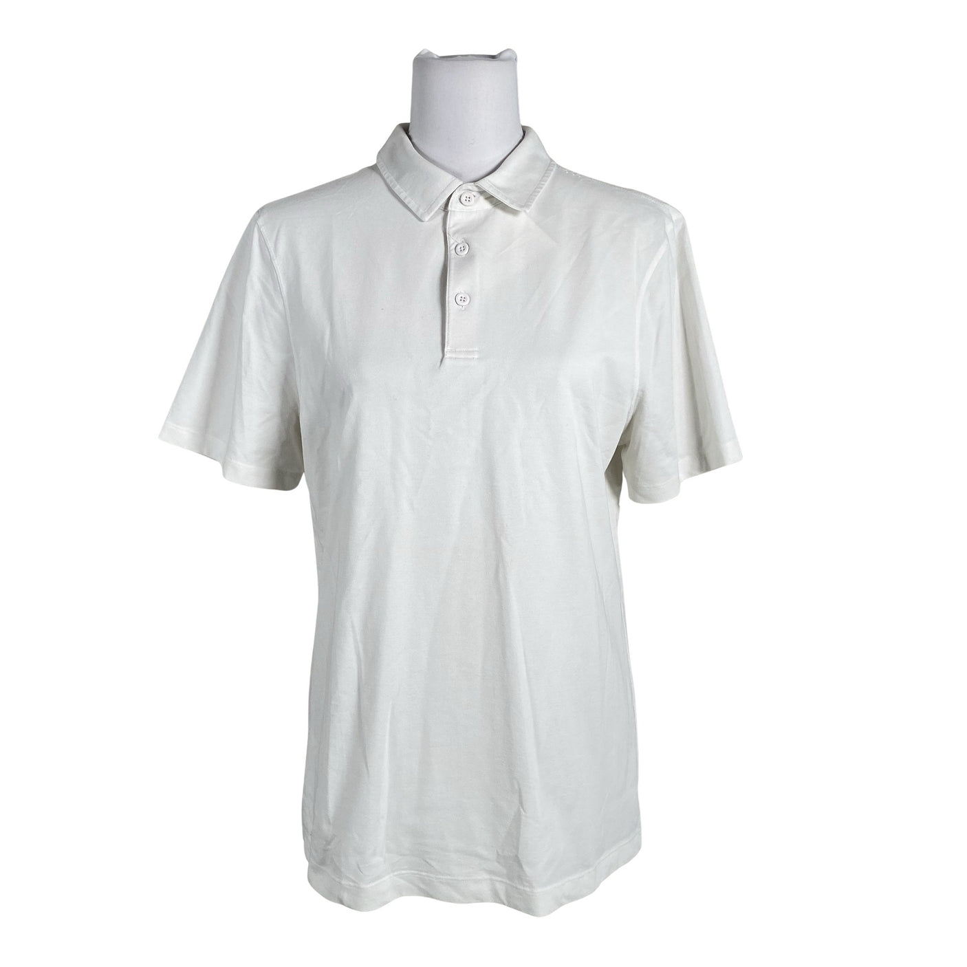 Unisex Lululemon - Polo shirt, size 40 - White (1)