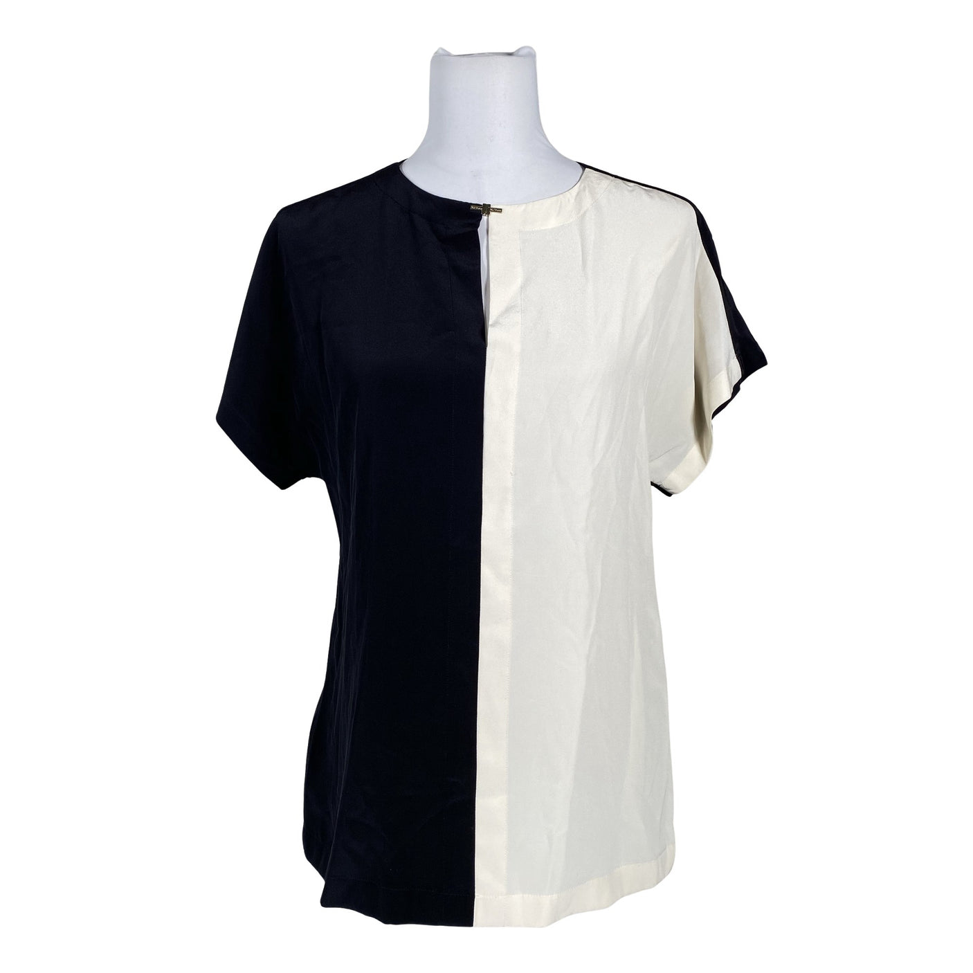 Unisex Ted Baker - Short-sleeved blouse, size 40 - Beige (1)