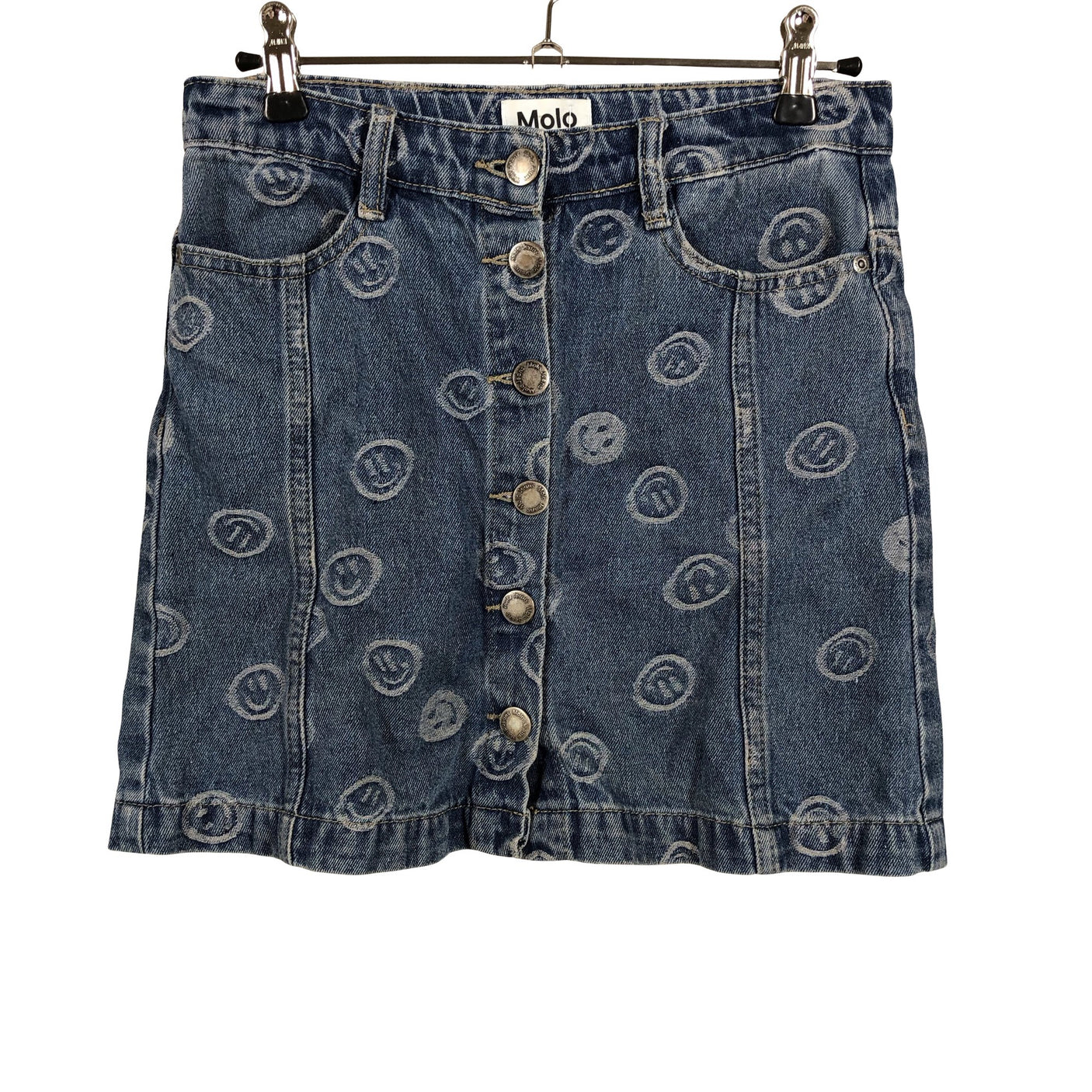 Unisex Molo Kids - Denim skirt, size 146 - 152 - Blue (1)