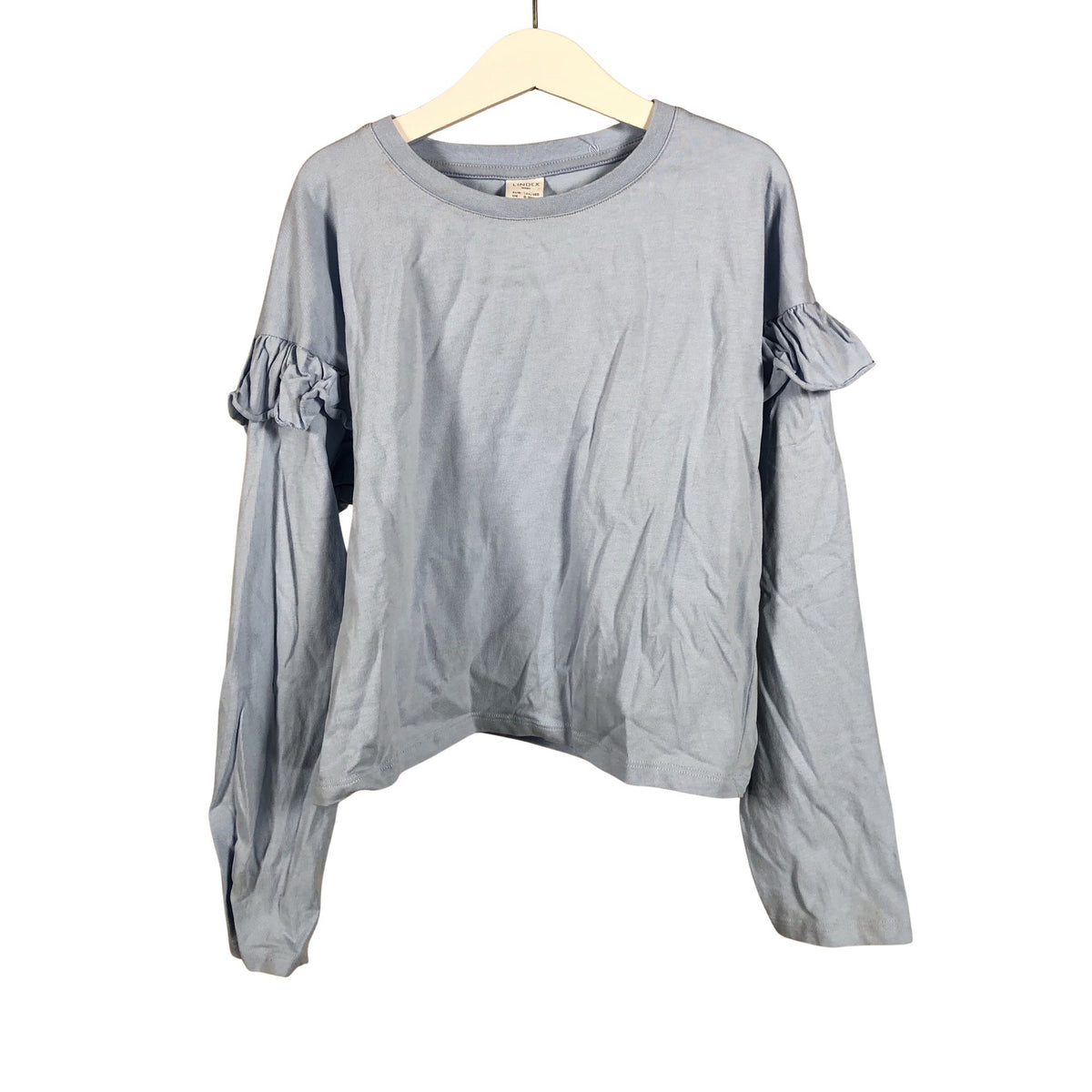 Unisex Lindex - Tricot shirt, size 134 - 140 - Light blue (1)