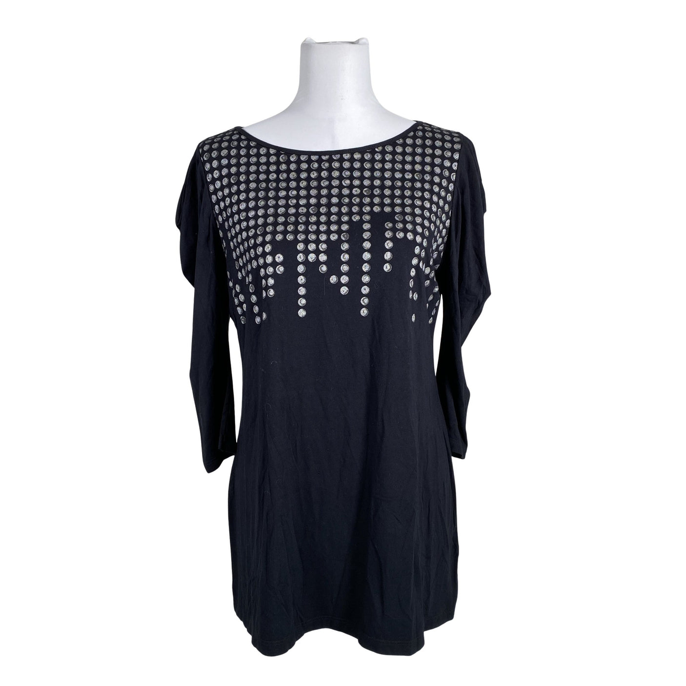 Unisex Nanso - Tricot tunic, size 38 - Black (1)