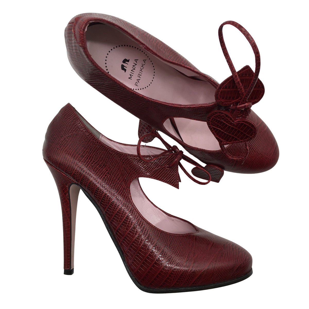 Unisex Minna Parikka - High heels, size 40 - Wine red (1)