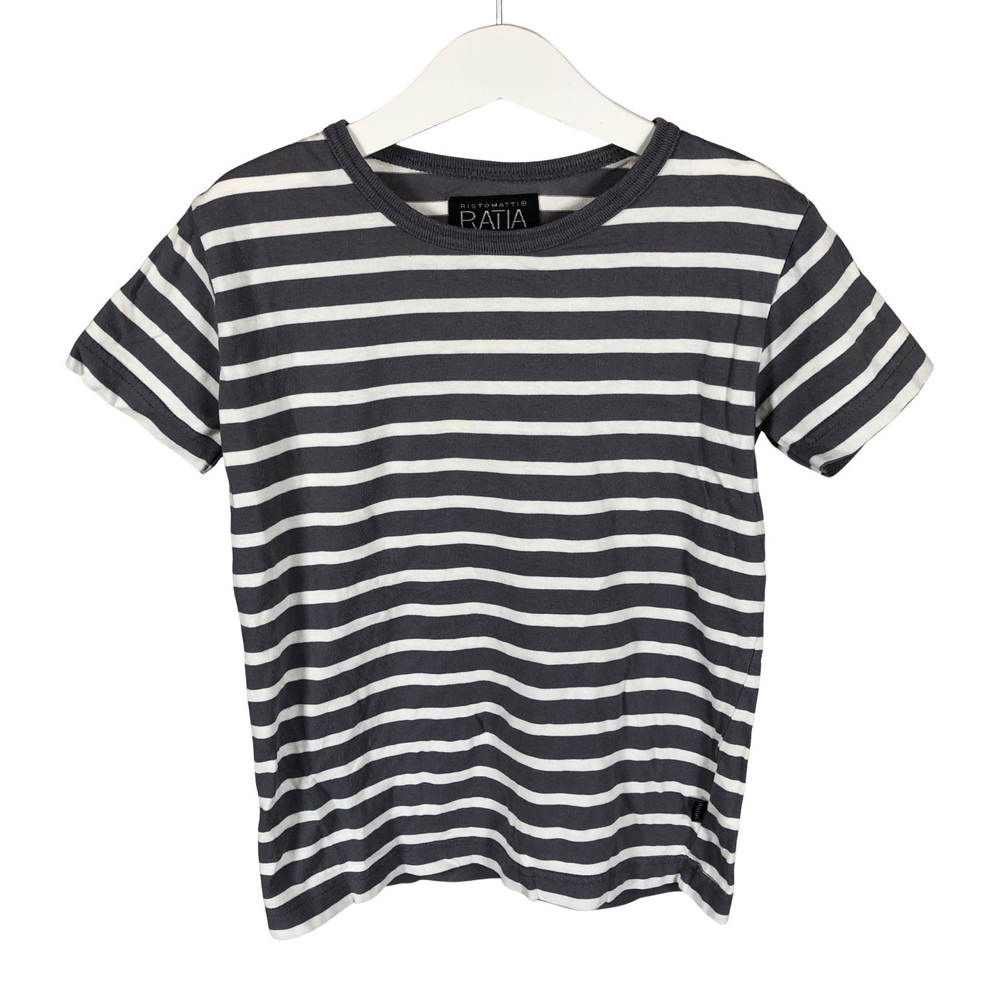 Unisex Ristomatti ratia - T-shirt, size 116 - 122 - Gray (1)