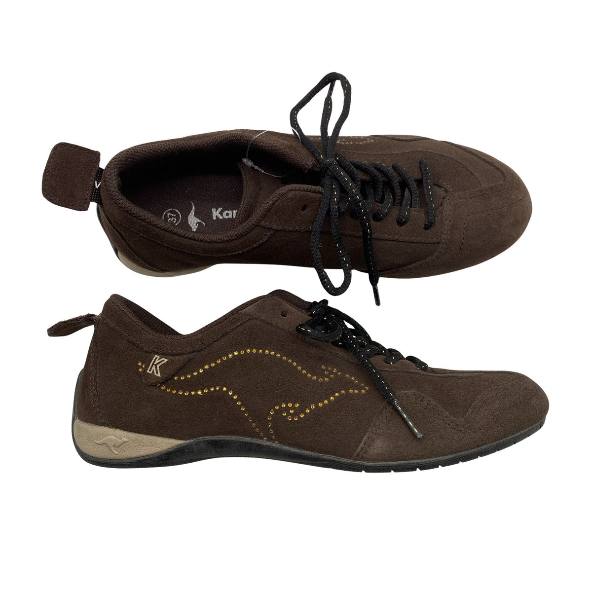 Unisex Kangaroos - Casual sneakers, size 37 - Brown (1)