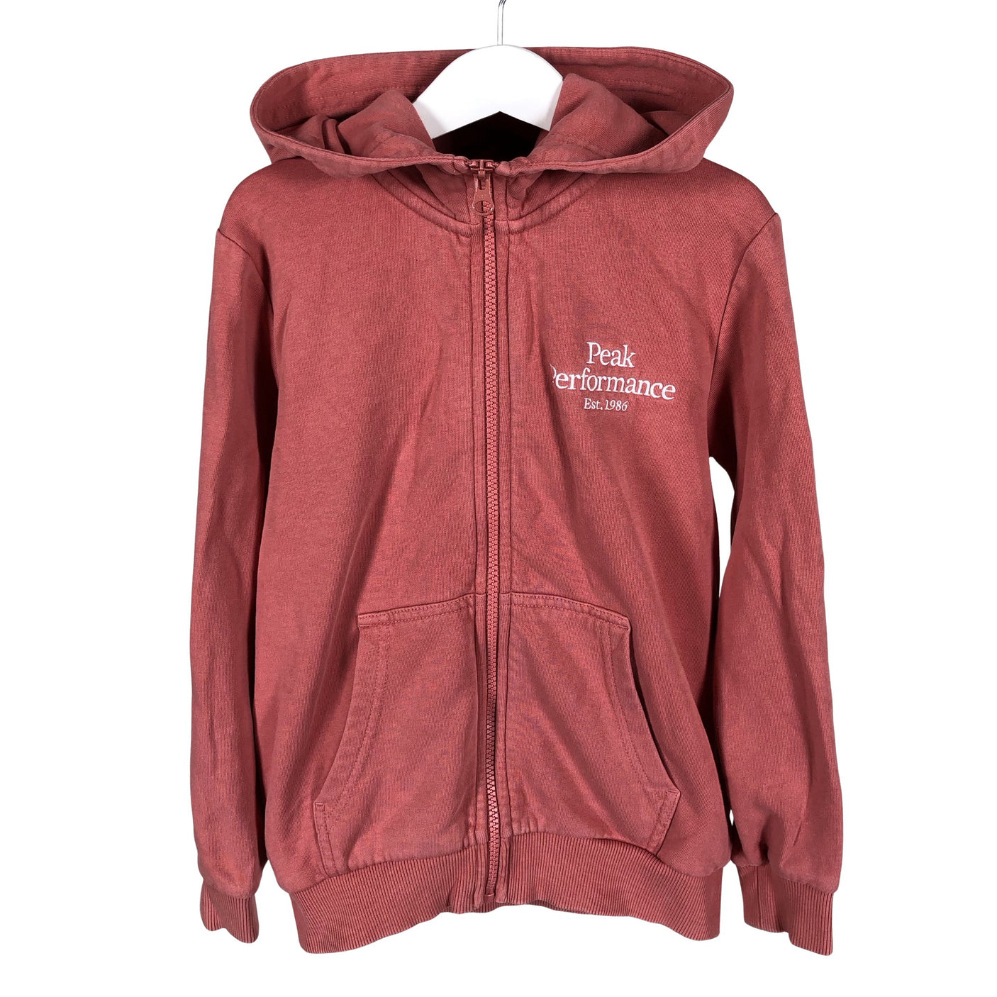 Unisex Peak Performance - Hoodie, size 134 - 140 - Light pink (1)