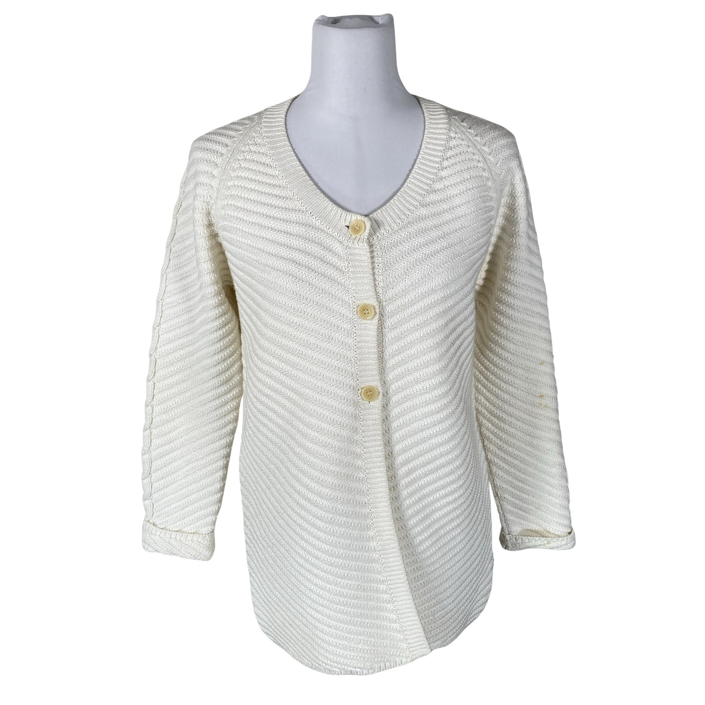 Unisex Holebrook - Cardigan, size 38 - Natural white (1)