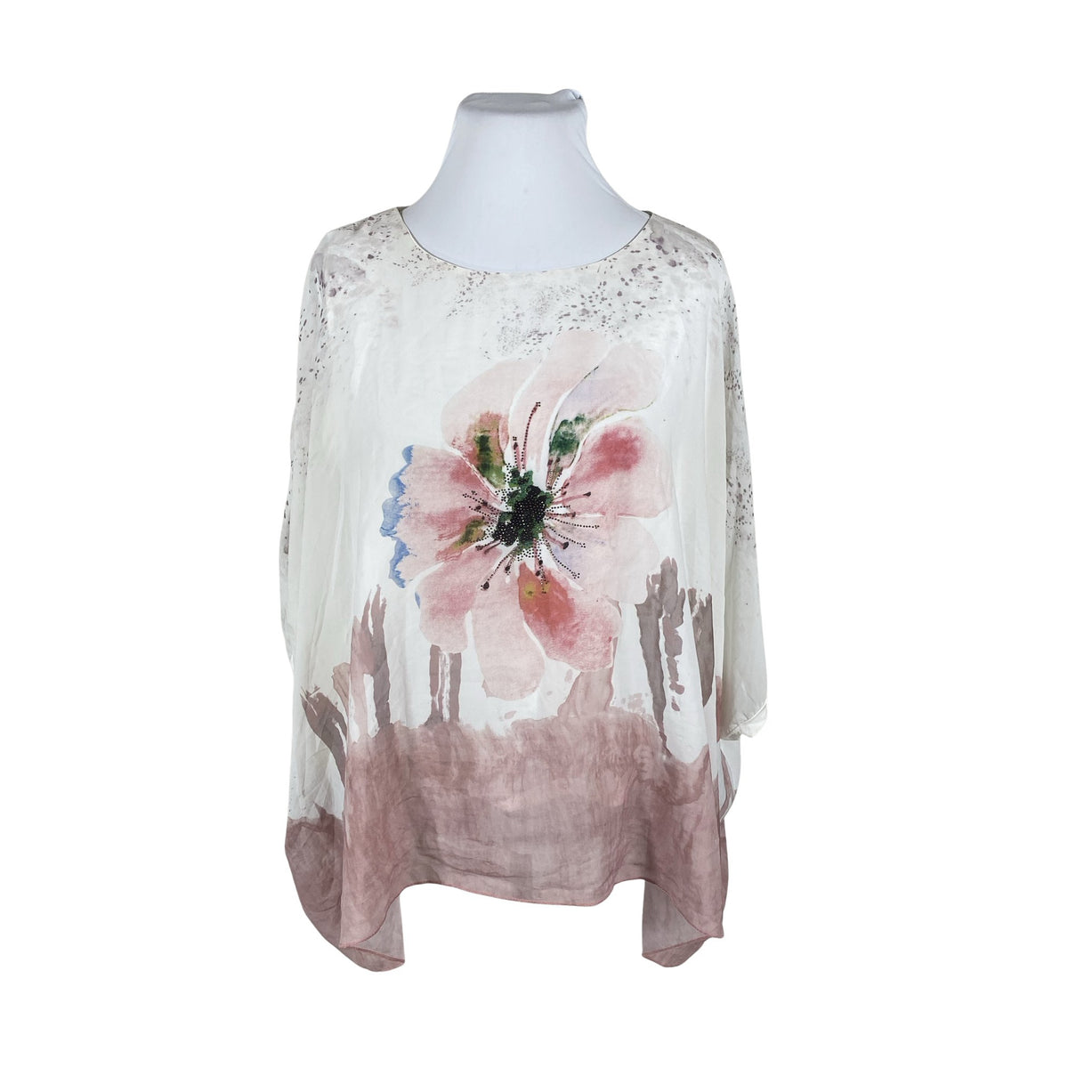 Unisex OPL Fashion - Blouse, size 42 - White (1)