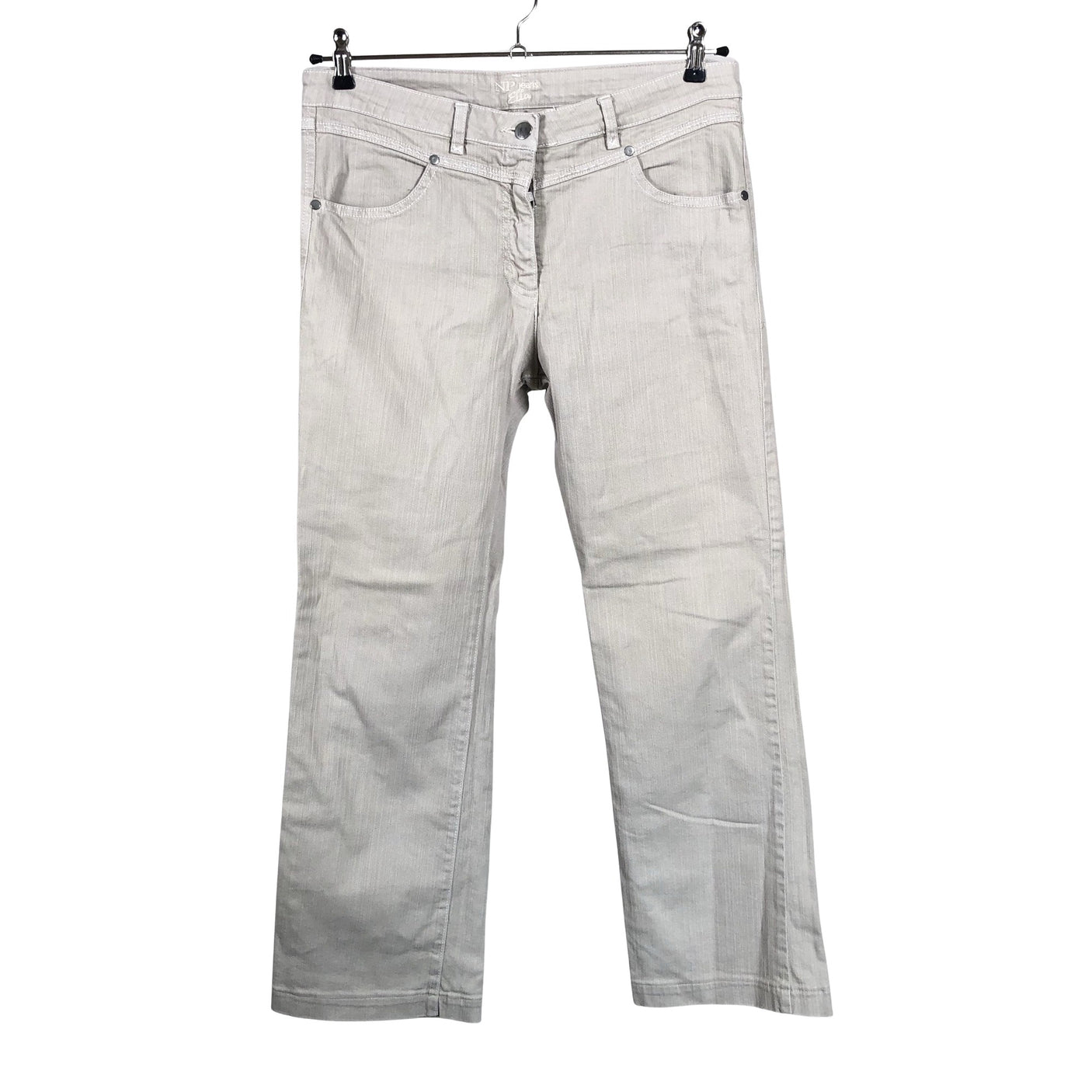 Unisex NP Collection - Capri jeans, size 40 - Gray (1)