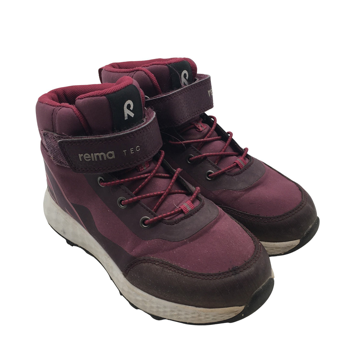 Unisex Reima - Spring/Fall shoes, size 34 - Wine red (2)