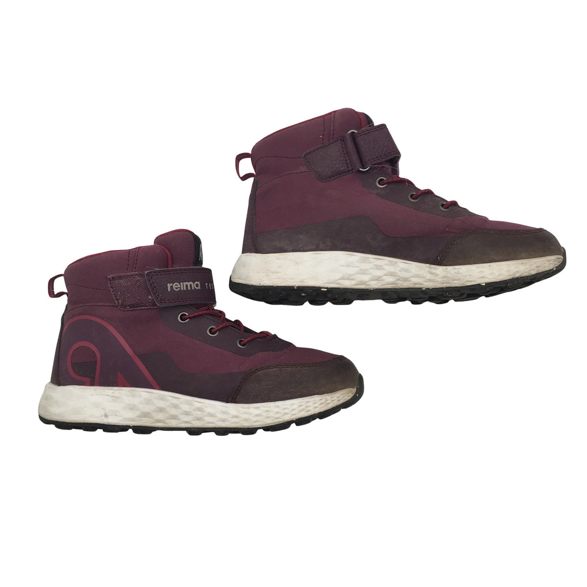 Unisex Reima - Spring/Fall shoes, size 34 - Wine red (1)