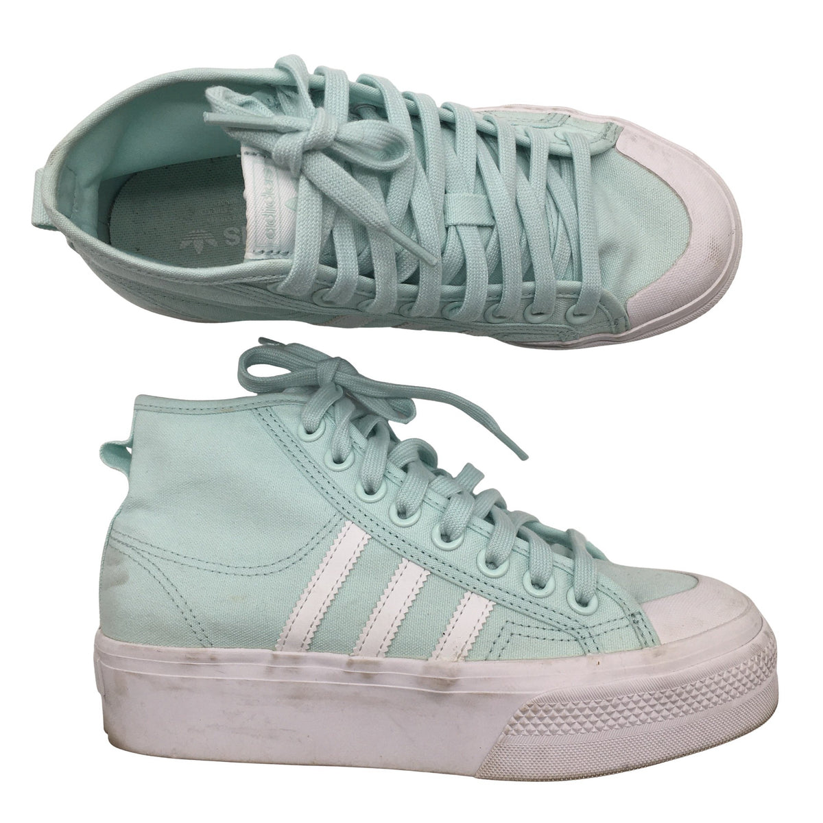 Unisex Adidas - Casual sneakers, size 38 - Turquoise (1)