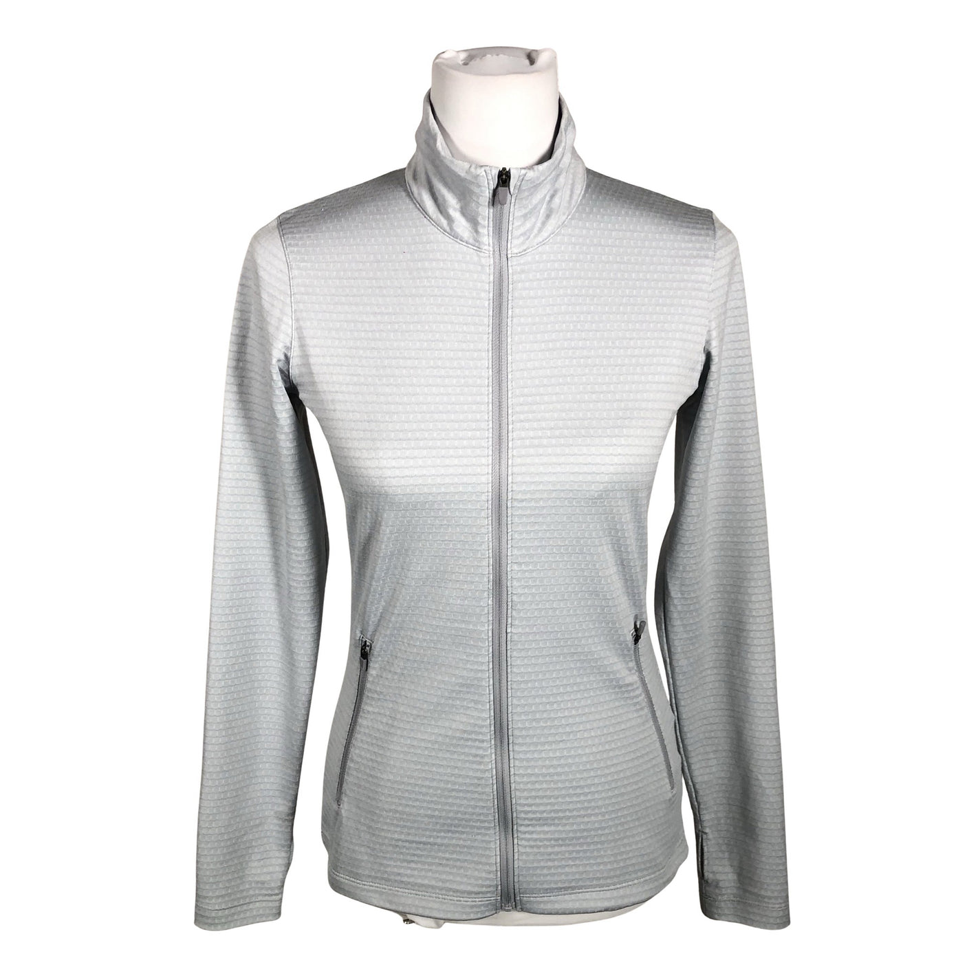 Unisex Nike - Sports shirt, long sleeve, size 36 - Gray (1)