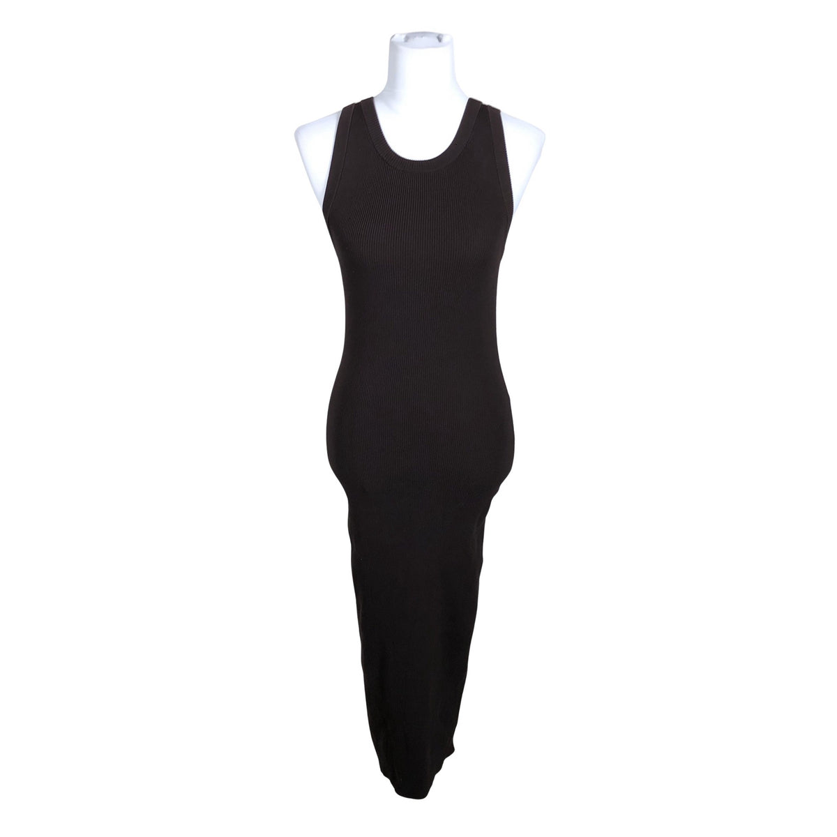Unisex Arket - Tricot dress, size 38 - Brown (1)
