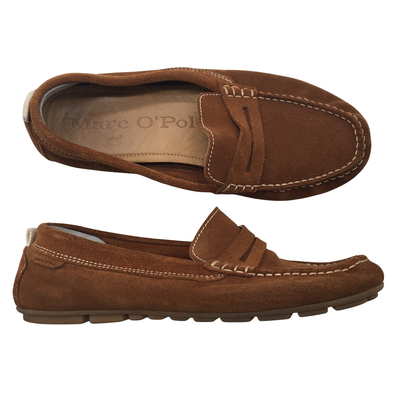 Unisex Marc O'Polo - Loafers, size 39 - Brown (1)