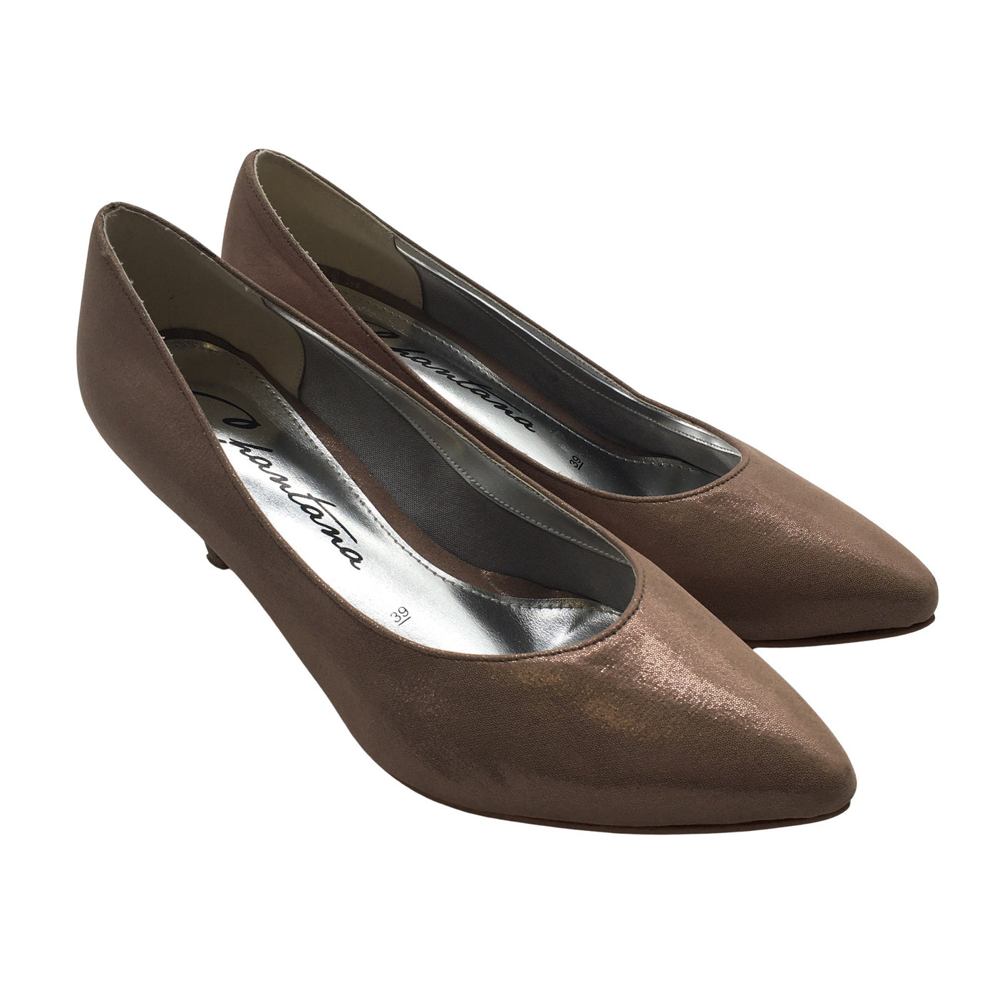 Unisex Chantana - High heels, size 39 - Brown (2)