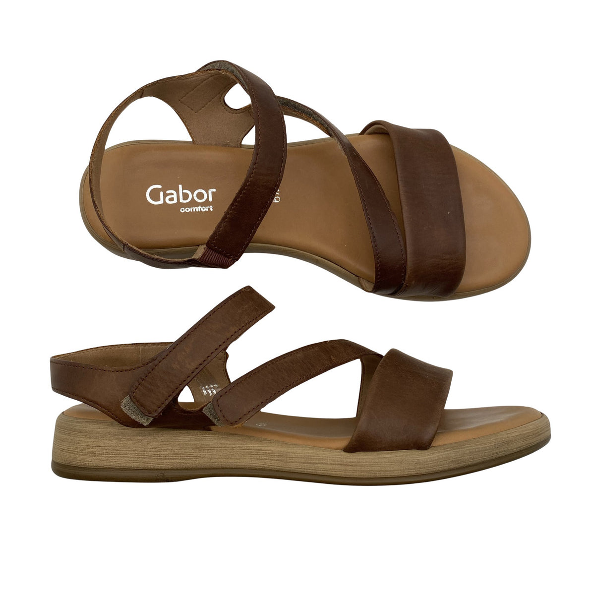 Unisex Gabor - Sandals, size 39 - Brown (1)