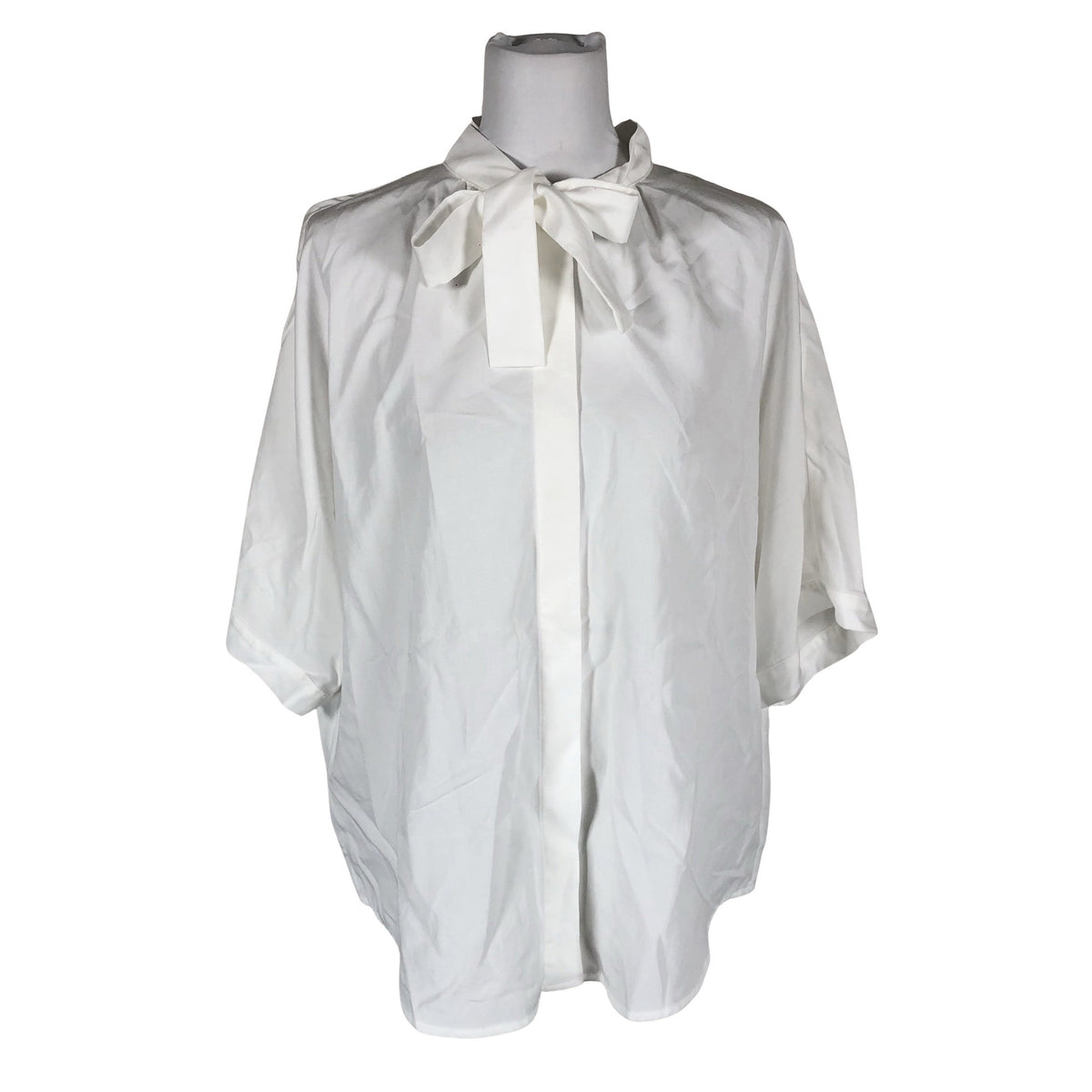 Unisex Marc O'Polo - Short-sleeved blouse, size 44 - White (1)