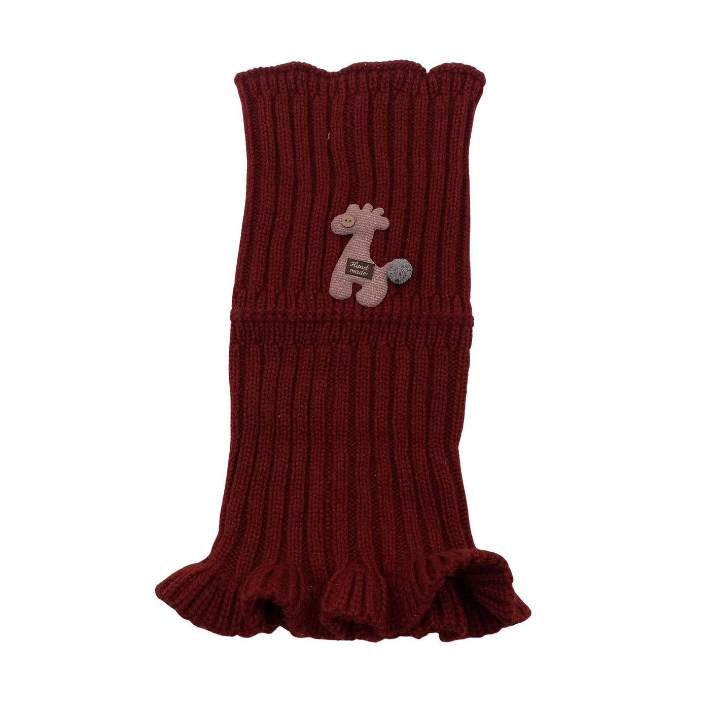 Unisex Handmade - Neckwarmer, size Ei kokoa - Red (1)
