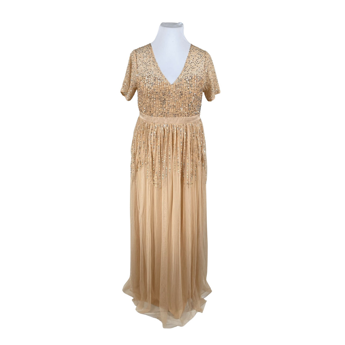 Unisex Maya Deluxe - Party dress, size 44 - Beige (1)