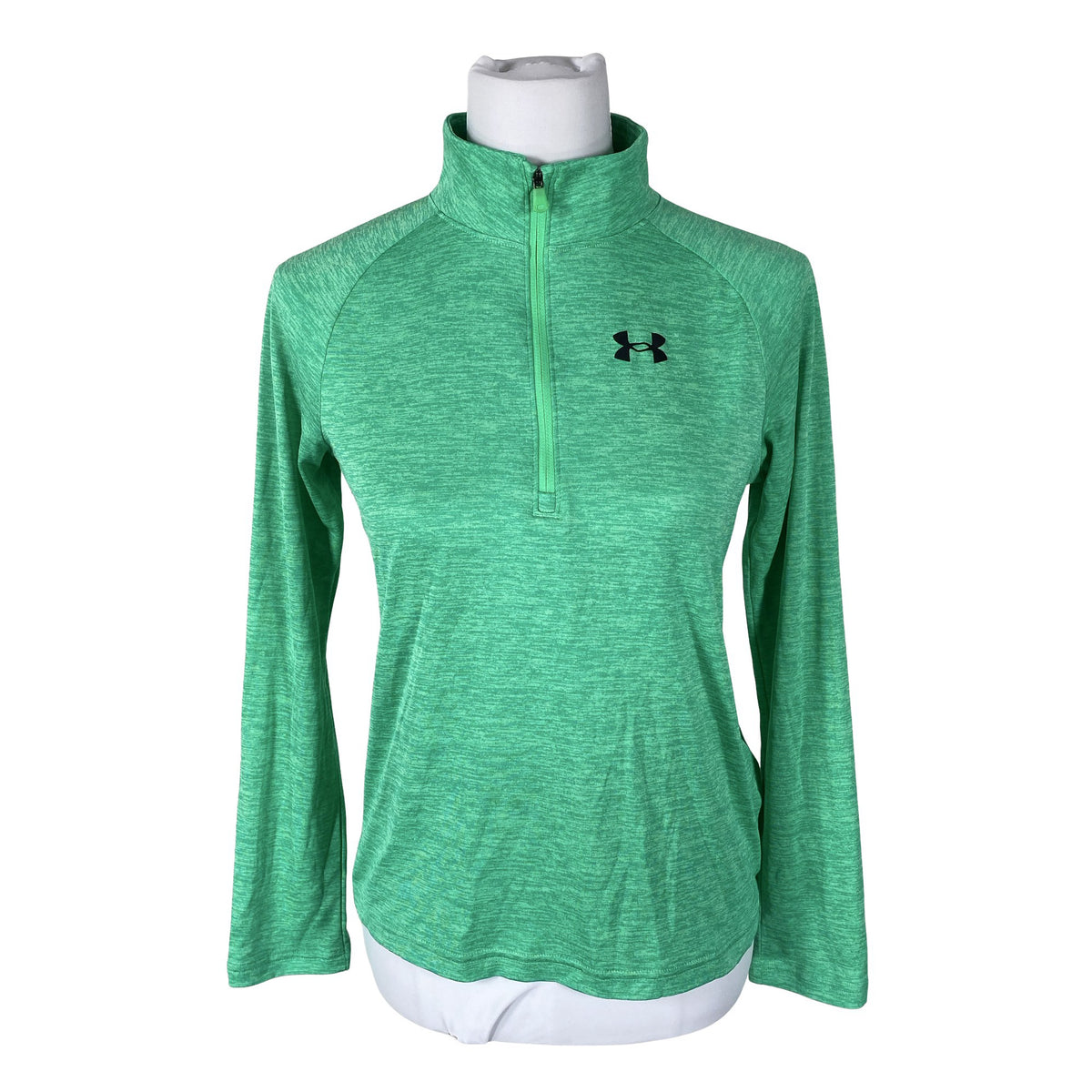 Unisex Under Armour - Sports shirt, long sleeve, size 36 - Green (1)