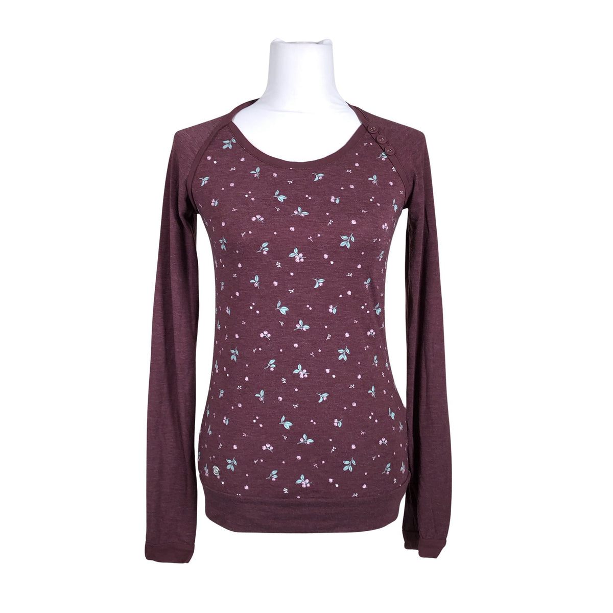 Unisex Ragwear - Tricot shirt, size 34 - Wine red (1)