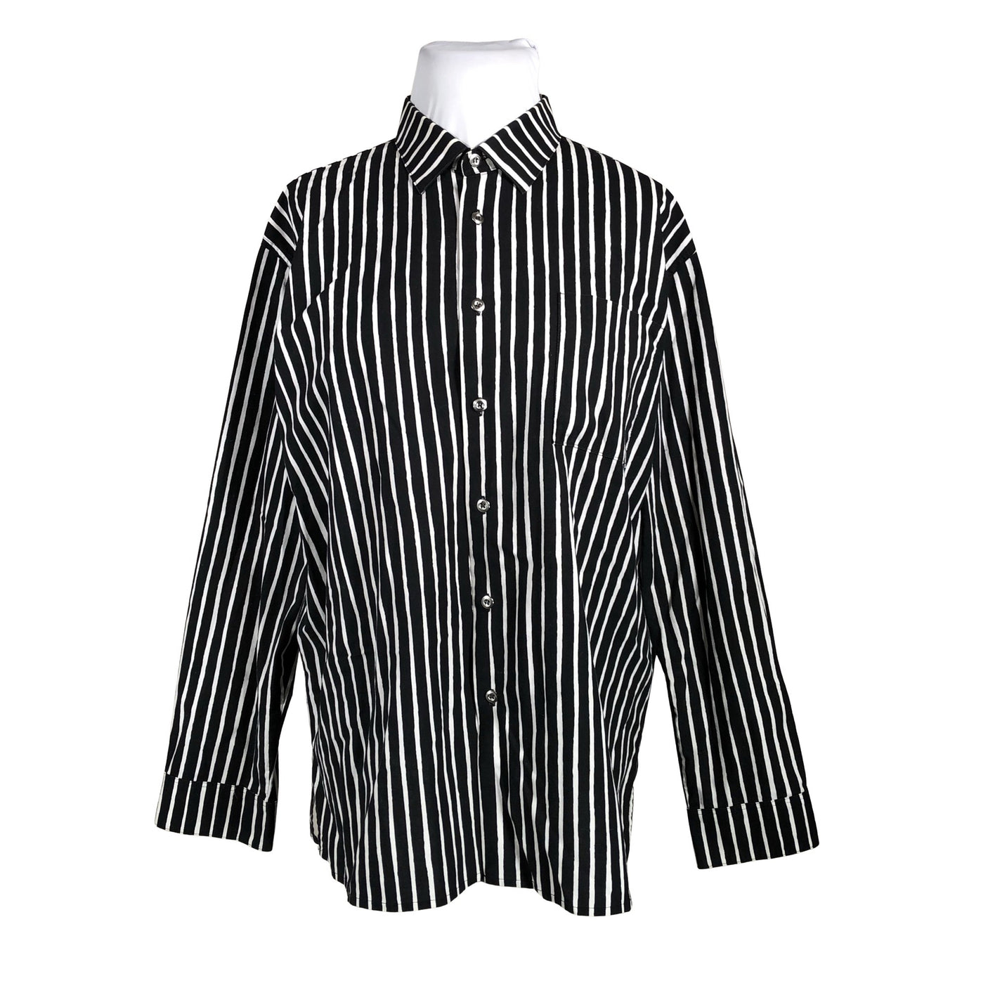 Unisex Marimekko - Collared shirt, size 44 - Black (1)