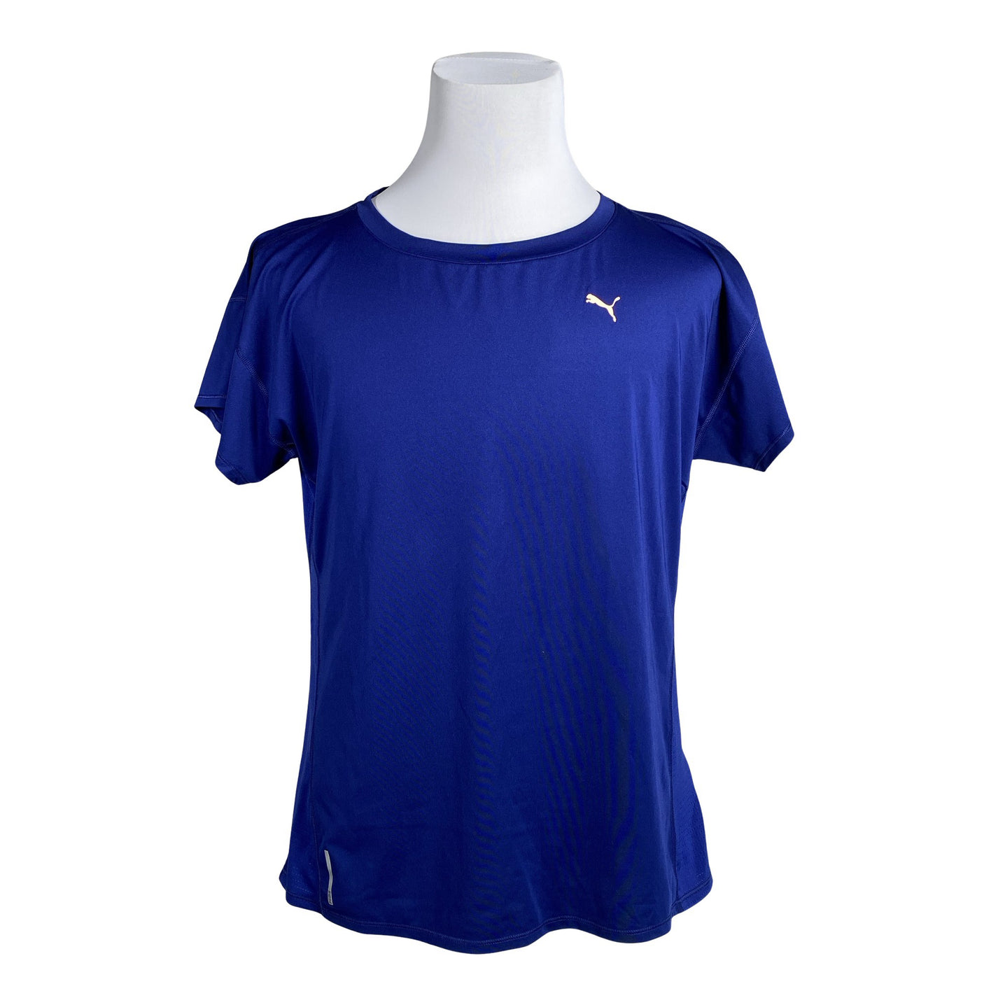 Unisex Puma - Sports shirt, short sleeve, size L - Blue (1)