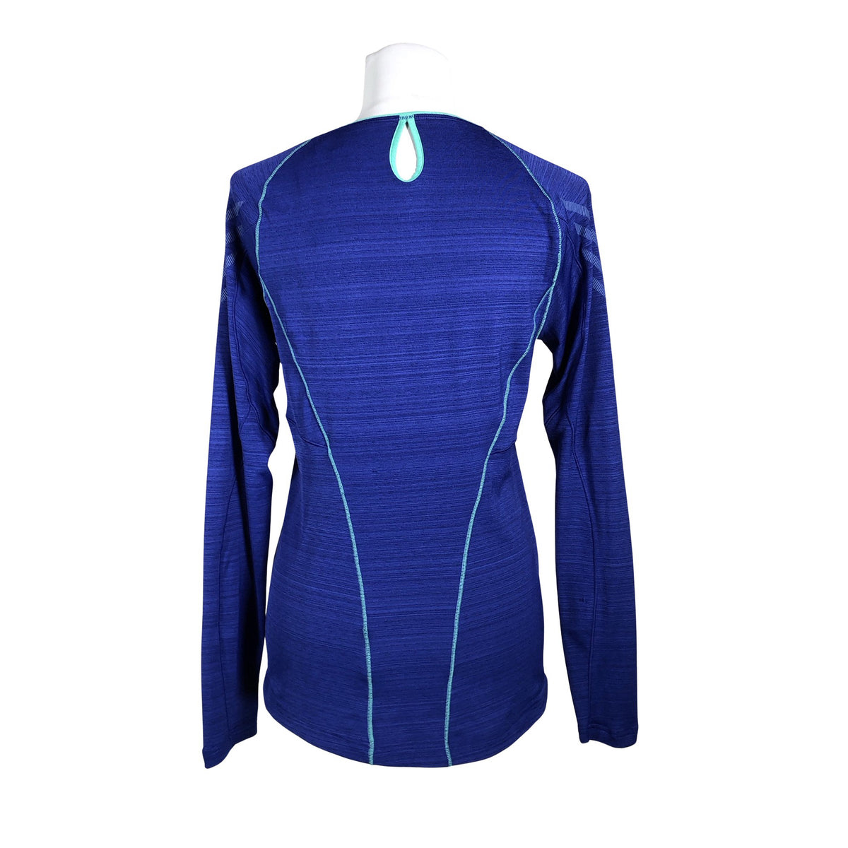 Unisex Adidas - Sports shirt, long sleeve, size 34 - Blue (2)