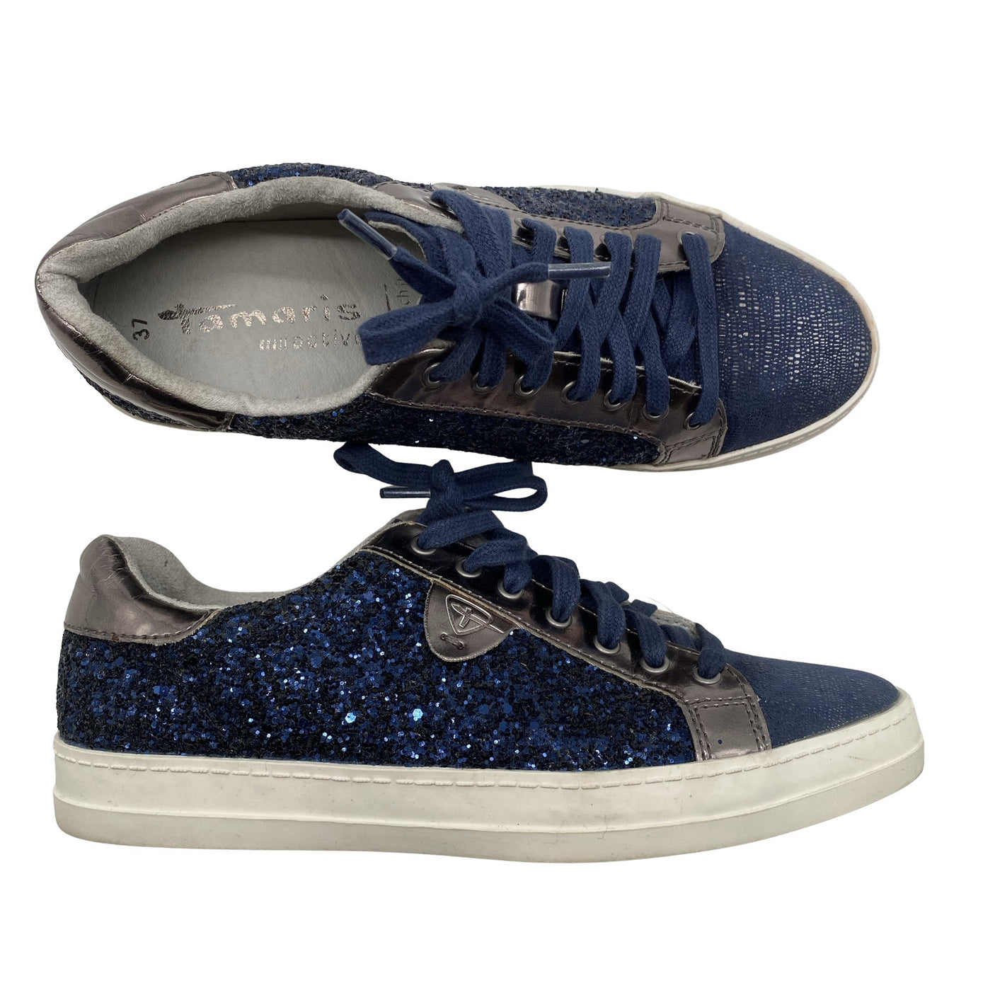 Unisex Tamaris - Casual sneakers, size 37 - Blue (1)