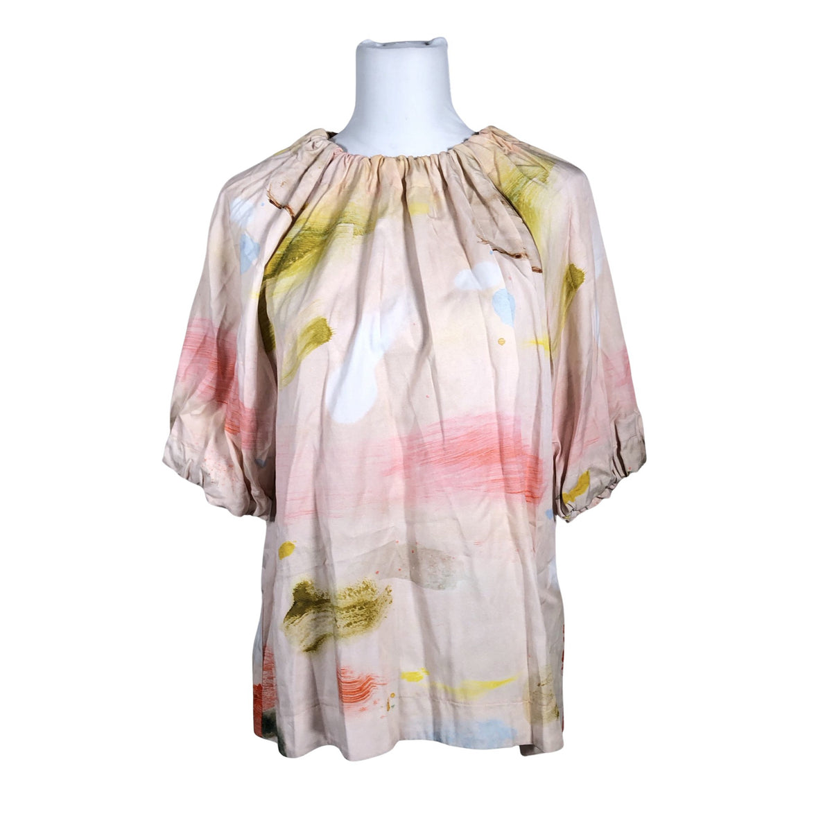Unisex Papu - Short-sleeved blouse, size 38 - Beige (1)