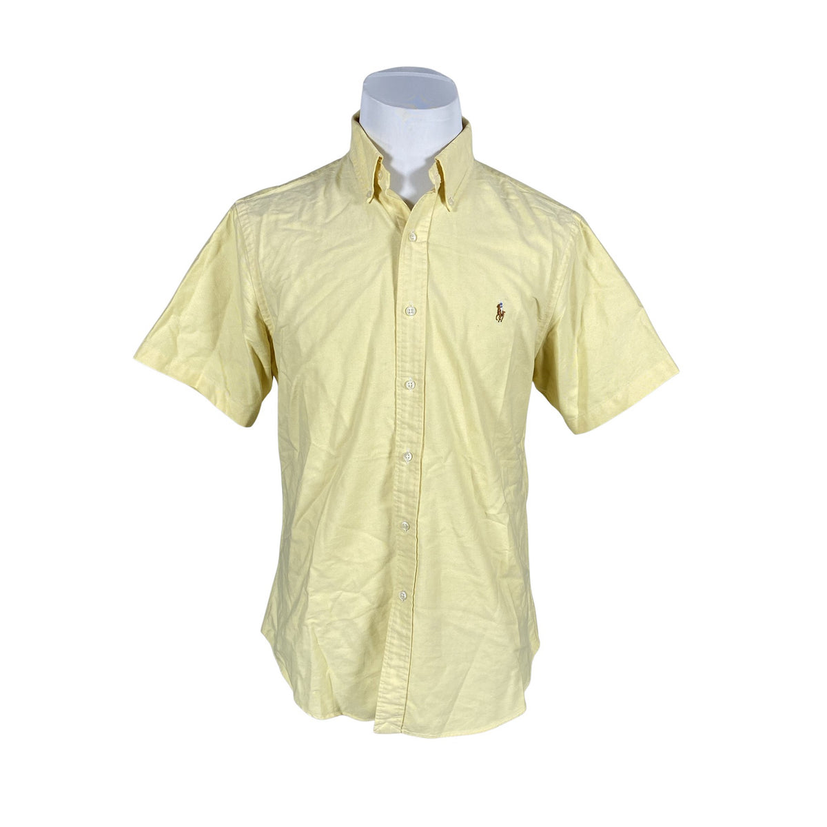 Unisex Ralph Lauren - Collared shirt, size L - Yellow (1)
