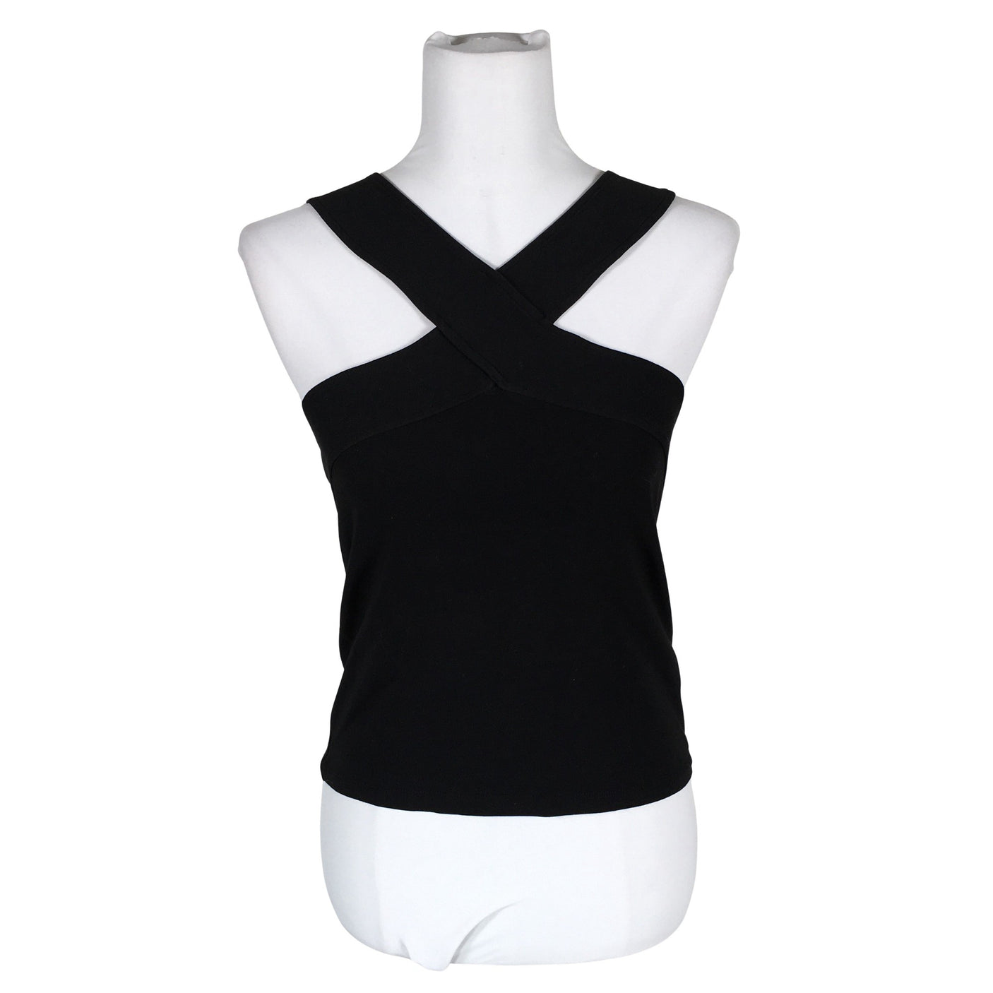 Unisex Urban Classics - Tricot tank top, size 38 - Black (1)