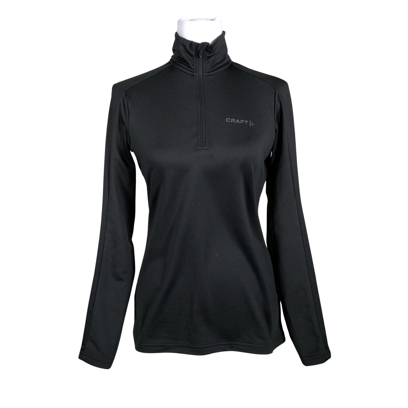 Unisex Craft - Sports shirt, long sleeve, size 36 - Black (1)