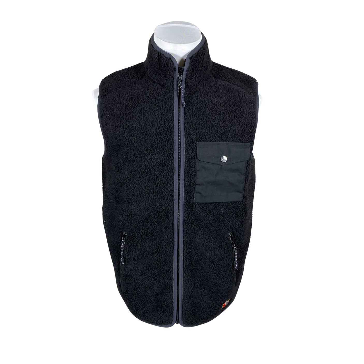Unisex Fjällräven - Fleece vest, size S - Black (1)