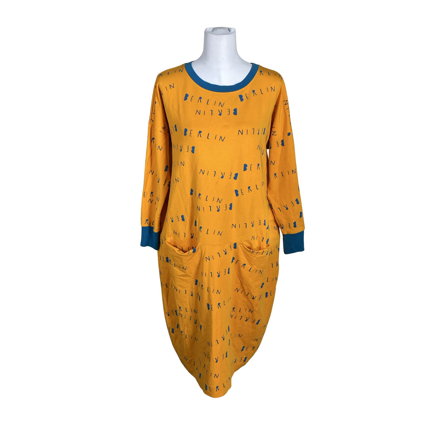 Unisex Papu - Sweatshirt dress, size 38 - Orange (1)