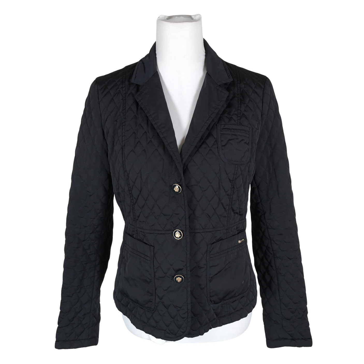 Unisex Massimo Dutti - Quilted jacket, size 40 - Black (1)
