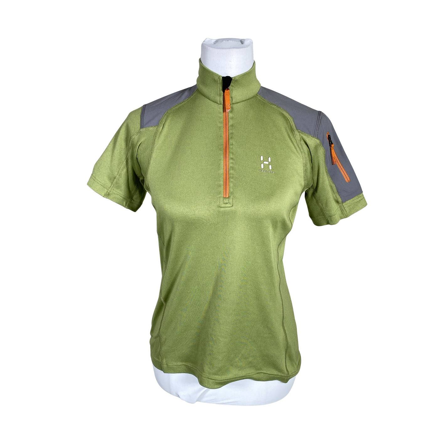 Unisex Haglöfs - Sports shirt, short sleeve, size 38 - Green (1)
