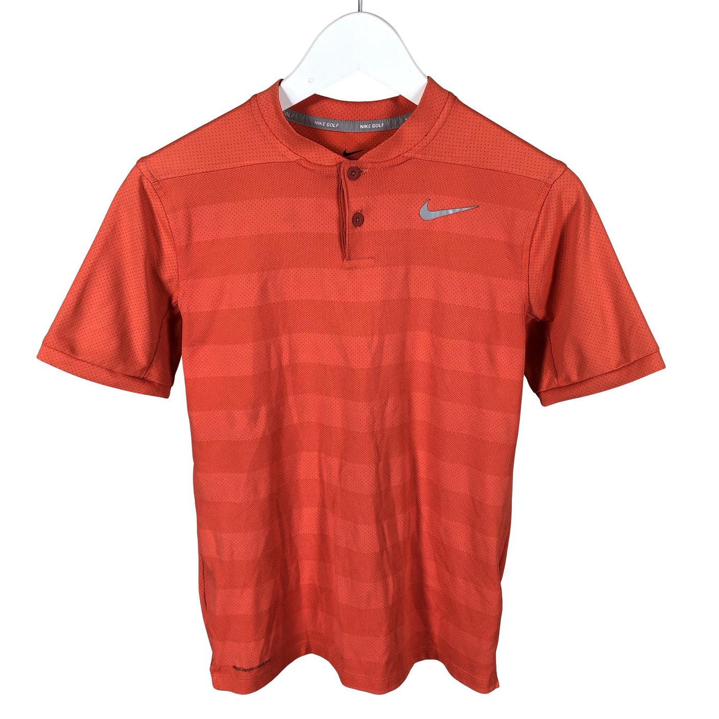 Unisex Nike - Sports shirt, short sleeve, size 146 - 152 - Orange (1)