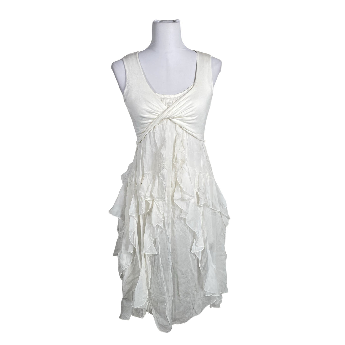 Unisex Phase Eight - Tricot dress, size 36 - White (1)