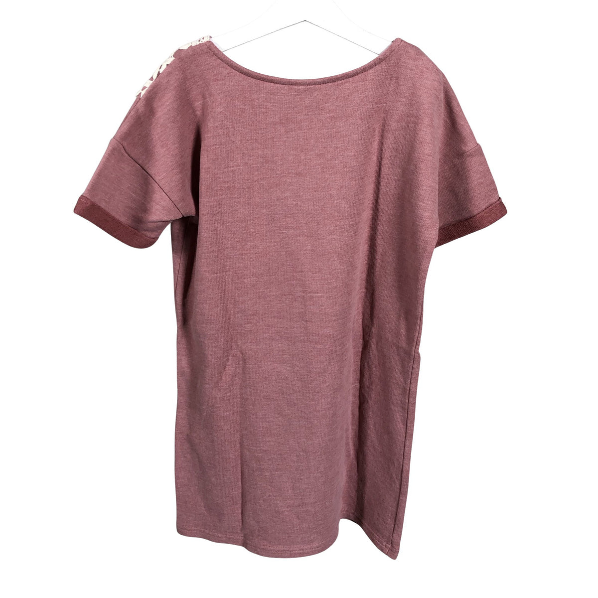 Unisex Lumoan - Sweatshirt dress, size 134 - 140 - Light pink (2)