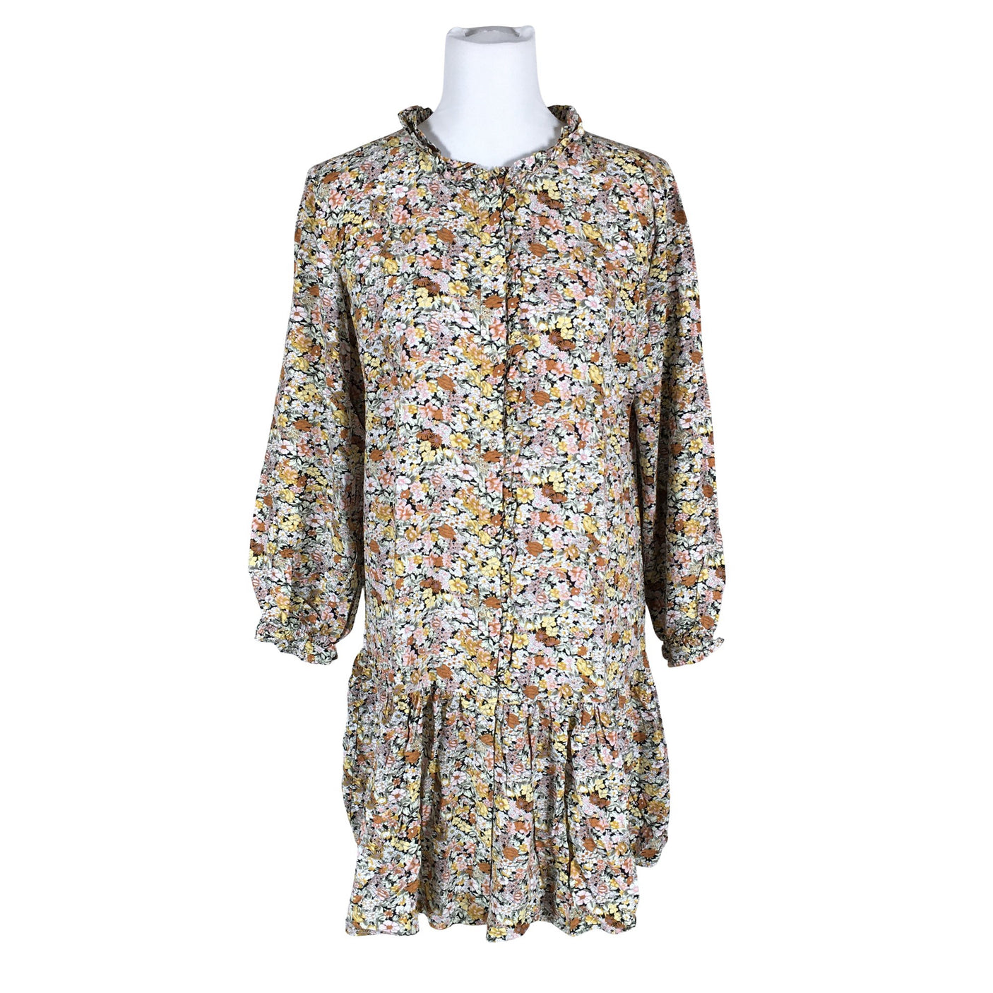 Unisex Free Quent - Dress, size 40 - Yellow (1)