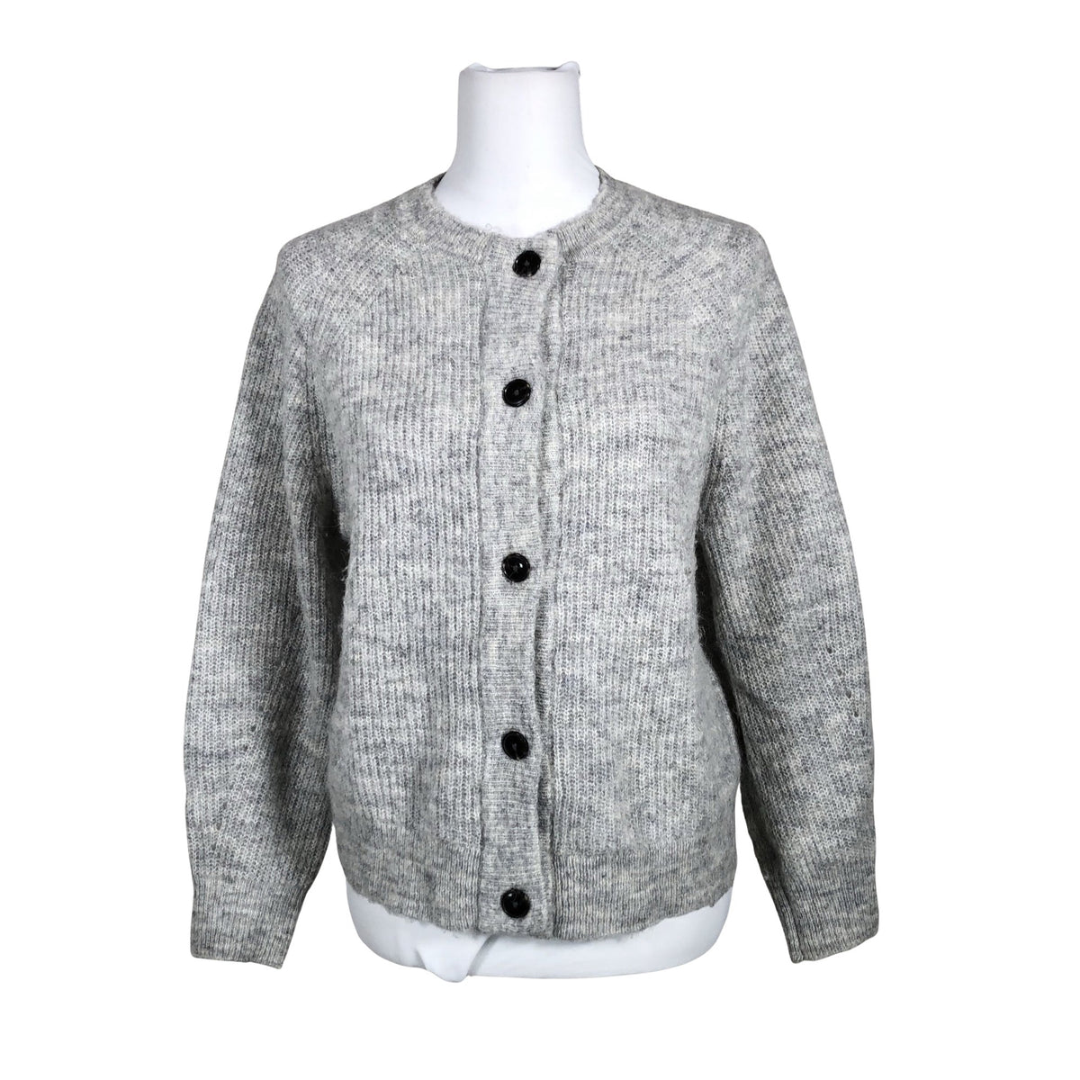 Unisex Selected - Cardigan, size 34 - Gray (1)