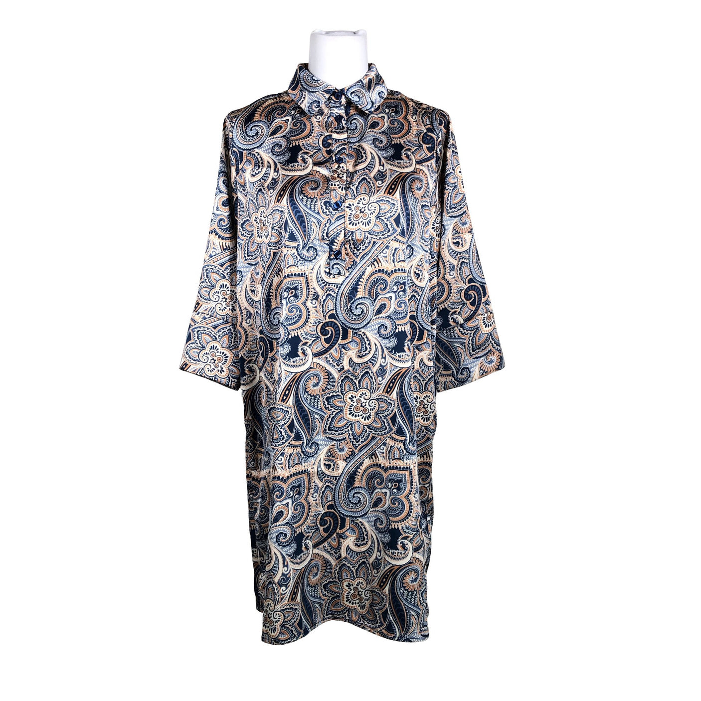 Unisex b.Young - Schiffon dress, size 34 - Blue (1)