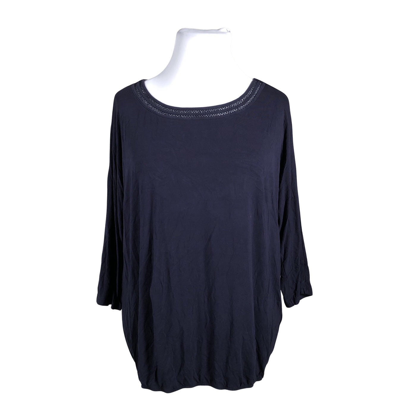 Unisex s.Oliver - Tricot shirt, size 46 - Blue (1)