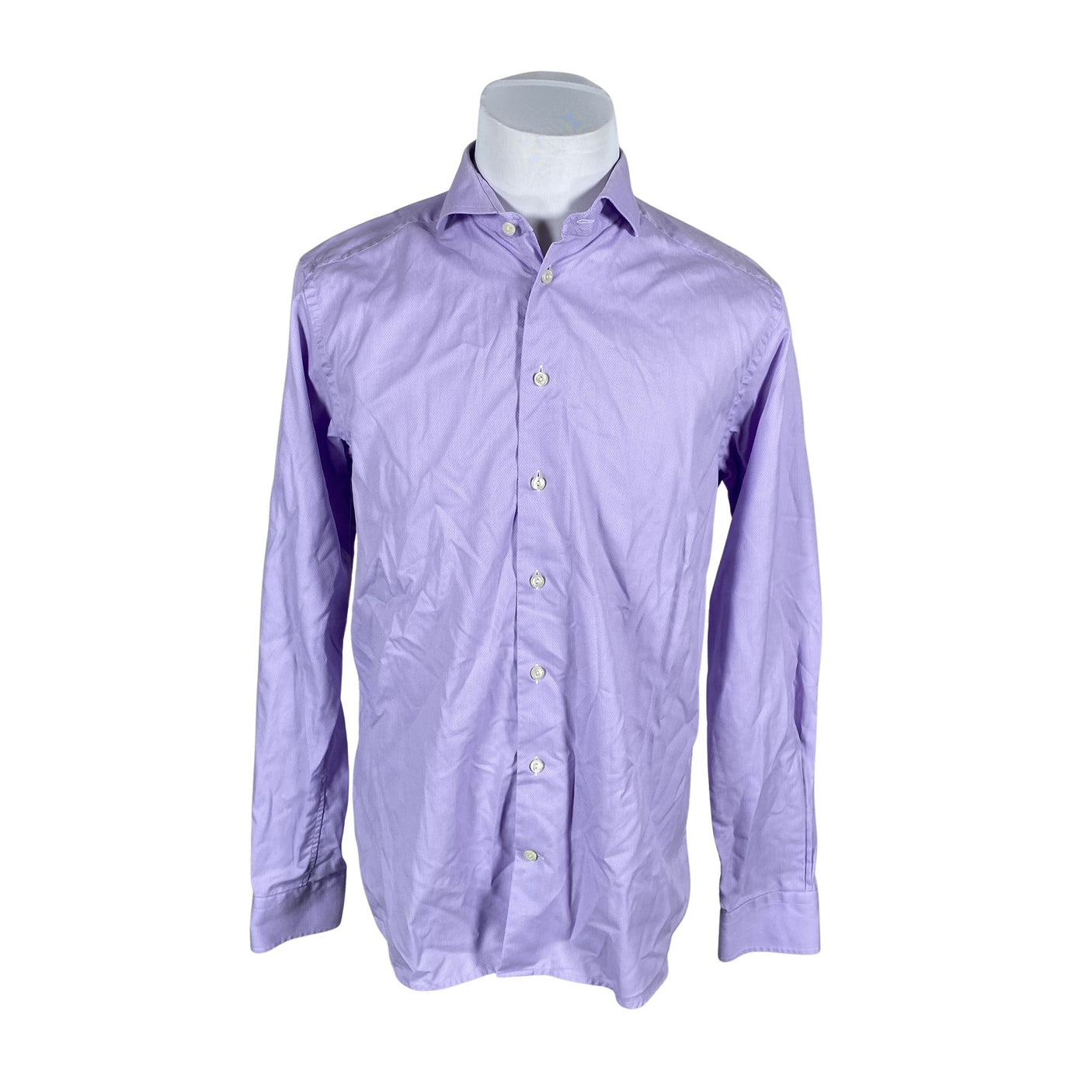Unisex Eton - Collared shirt, size L - Violet (1)