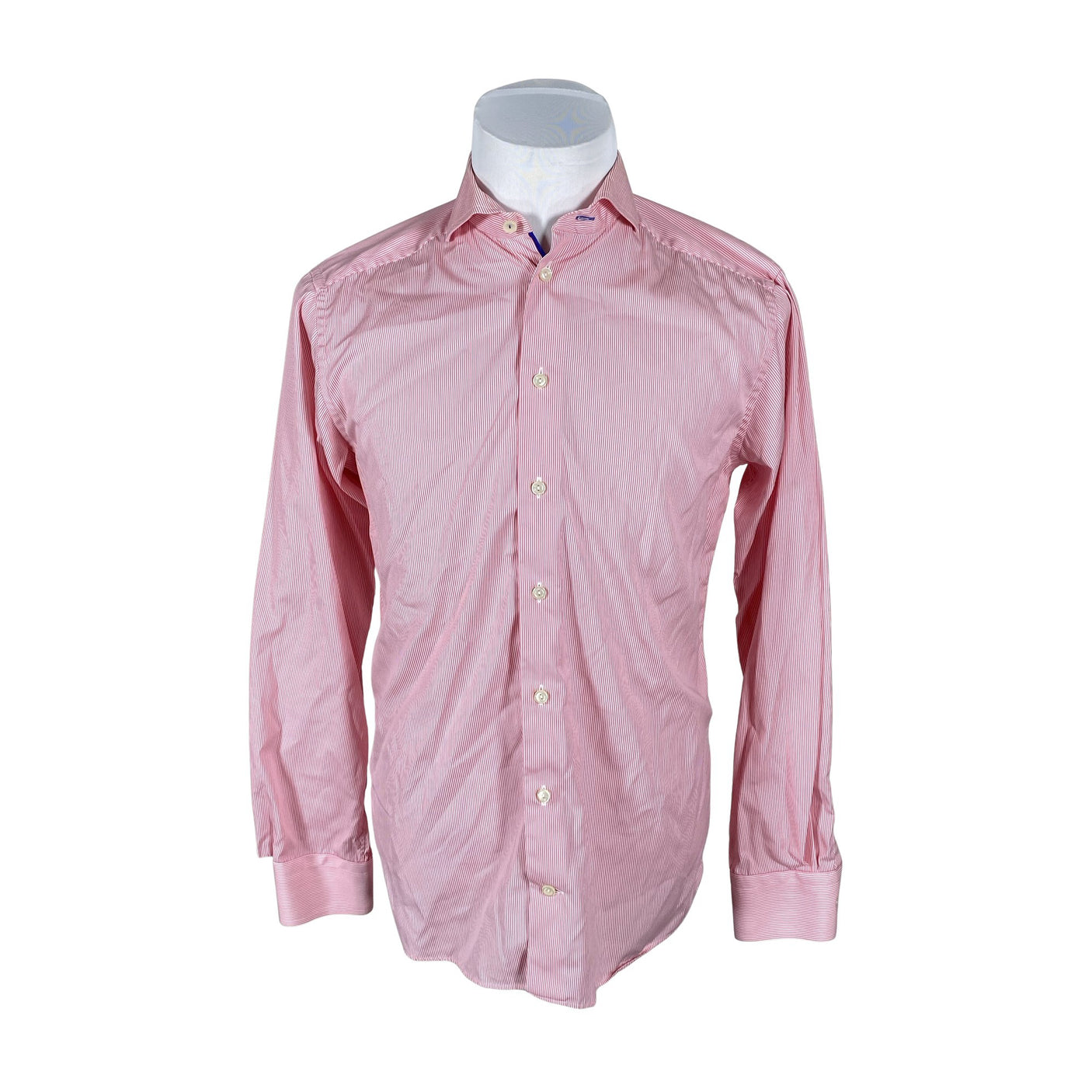 Unisex Eton - Collared shirt, size M - Red (1)