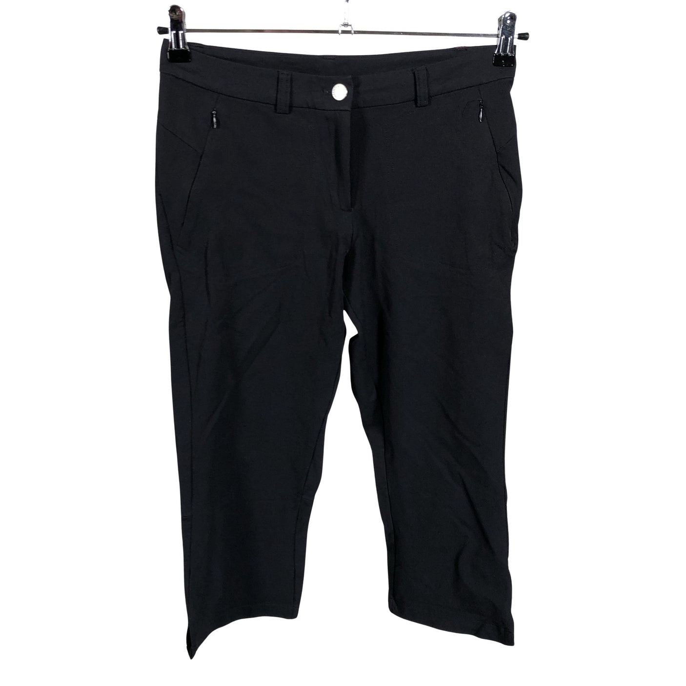 Unisex Abacus - Sports capri pants, size 36 - Black (1)