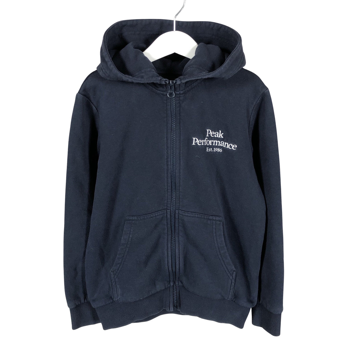 Unisex Peak Performance - Hoodie, size 134 - 140 - Blue (1)