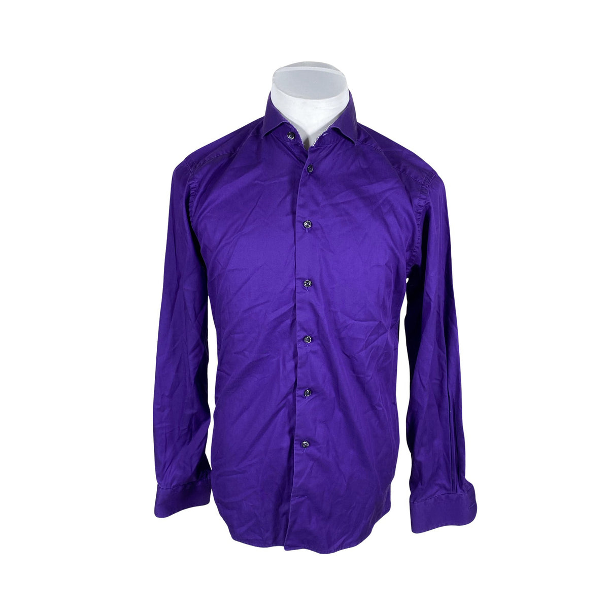 Unisex Eton - Collared shirt, size M - Violet (1)