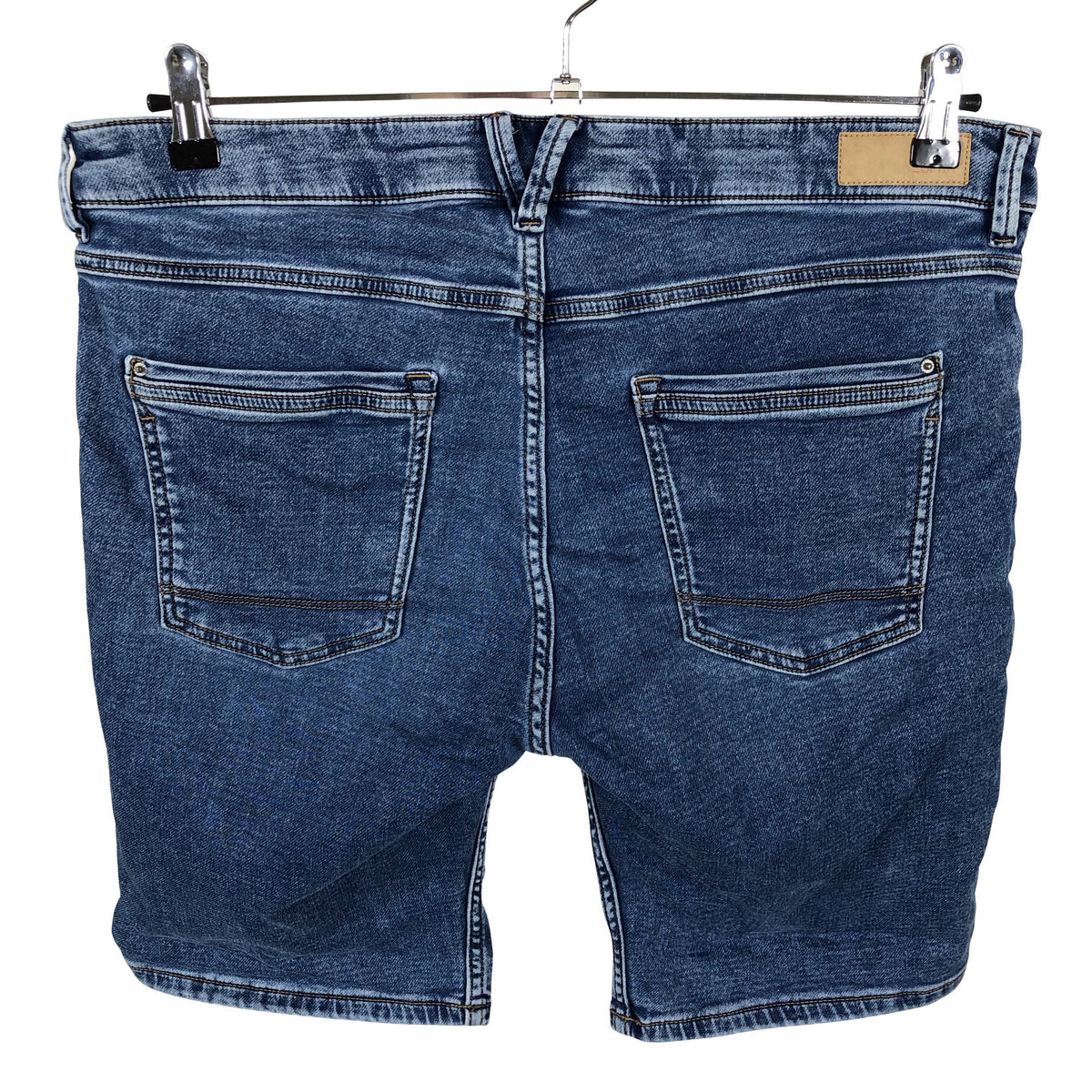 Unisex Esprit - Denim shorts, size W33 - Blue (2)